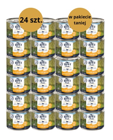 Karma dla kota ZIWI PEAK kurczak 24x185g