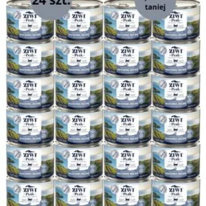 Karma dla kota ZIWI PEAK makrela 24x185g