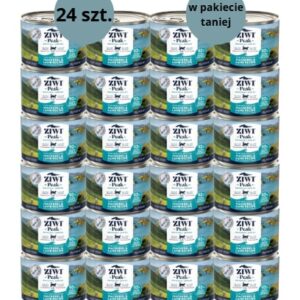 Karma dla kota ZIWI PEAK makrela jagnięcina 24x185g