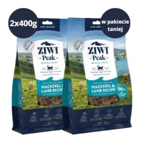 Karma dla kota ZIWI PEAK makrela jagnięcina 2x400g