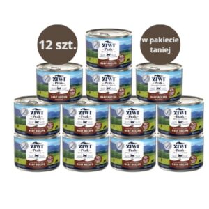 Karma dla kota ZIWI PEAK wołowina 12x185g
