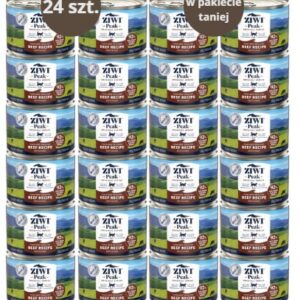 Karma dla kota ZIWI PEAK wołowina 24x185g