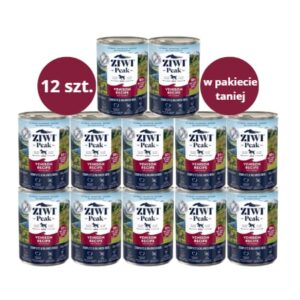 Karma dla psa ZIWI PEAK dziczyzna 12x390g