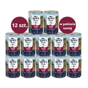 Karma dla psa ZIWI PEAK dziczyzna 12x390g