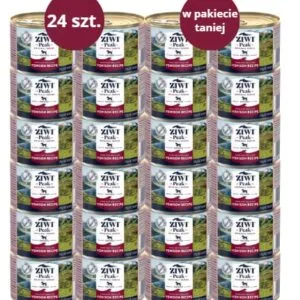 Karma dla psa ZIWI PEAK dziczyzna 24 x 170g