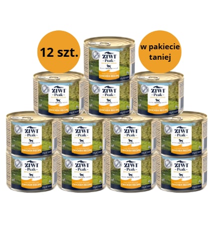 Karma dla psa ZIWI PEAK kurczak 12 x 170g Karma dla psa ZIWI PEAK kurczak 12 x 170g