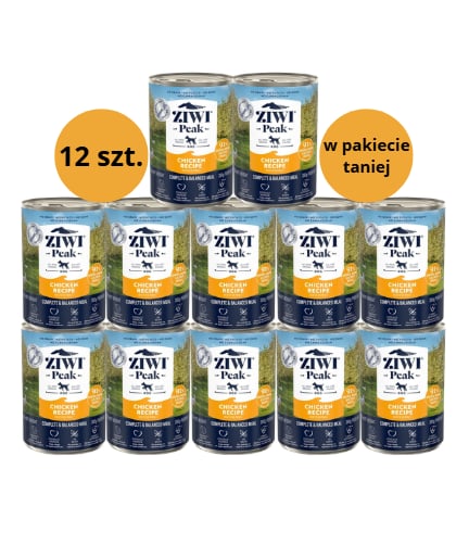 Karma dla psa ZIWI PEAK kurczak 12x390g Karma dla psa ZIWI PEAK kurczak 12x390g