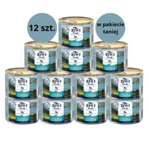 Karma dla psa ZIWI PEAK makrela jagnięcina 12 x 170g