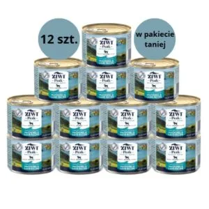 Karma dla psa ZIWI PEAK makrela jagnięcina 12 x 170g