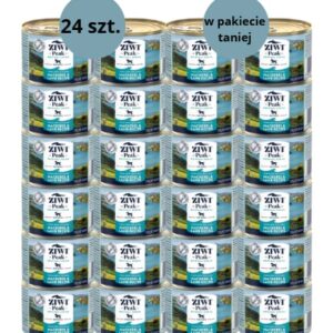 Karma dla psa ZIWI PEAK makrela jagnięcina 24 x 170g