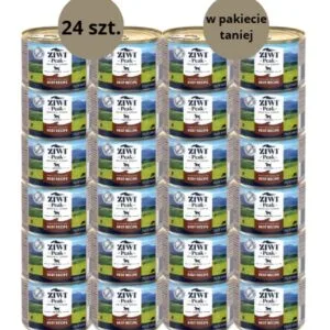 Karma dla psa ZIWI PEAK wołowina 24 x 170g