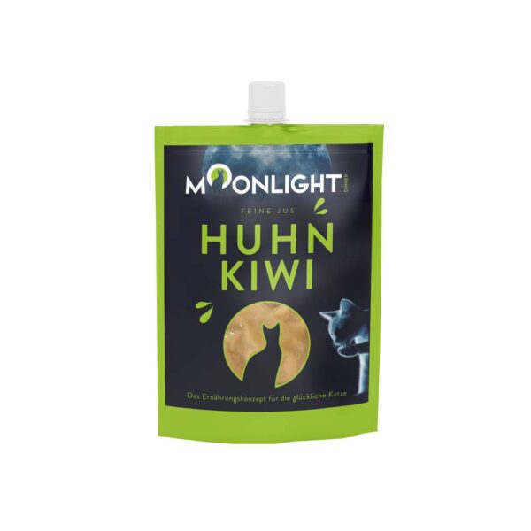 Przysmaki dla kota MOONLIGHT DINNER sos kurczak kiwi 60g