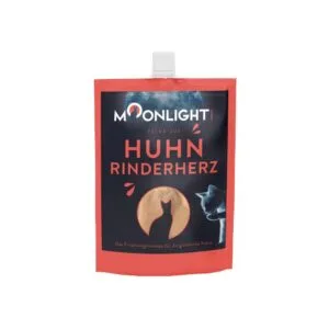 Przysmaki dla kota MOONLIGHT DINNER sos kurczak serca wołowe 60g