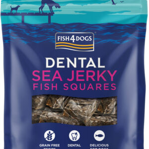Przysmaki dla psa FISH4DOGS Sea Jerky Fish Squares 115g