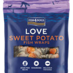 Przysmaki dla psa FISH4DOGS love słodki ziemniak ryba 100g