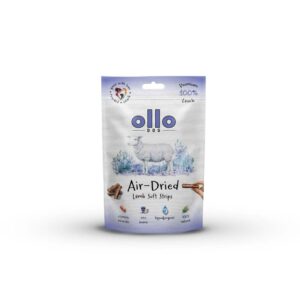 Przysmaki dla psa OLLO Air Dried strips jagnięcina 80g