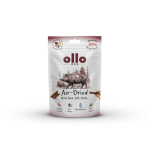 Przysmaki dla psa OLLO Air Dried strips dzik 80g