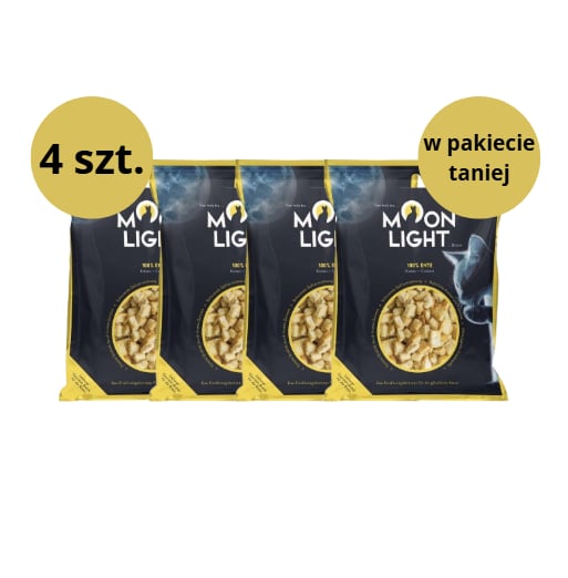Zestaw 4 przysmaków dla kota MOONLIGHT DINNER liofilizowana kaczka 23g