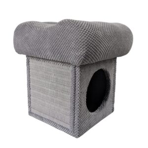 Drapak dla kota MAKSPOL 2 w 1 pufa różne kolory 35x42x40cm