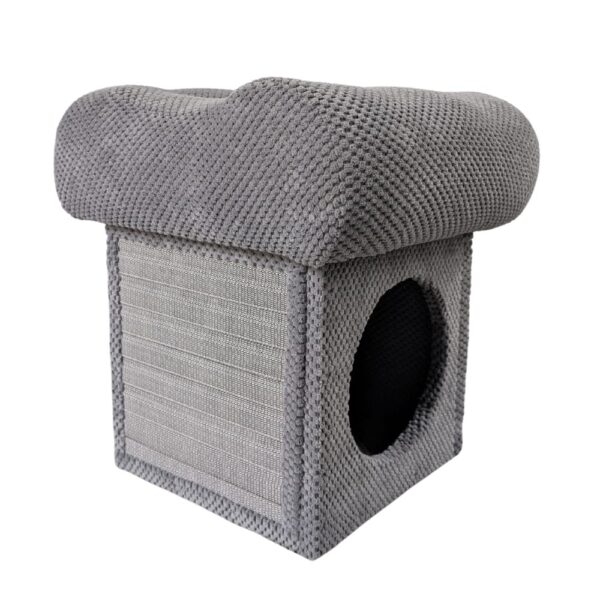 Drapak dla kota MAKSPOL 2 w 1 pufa różne kolory 35x42x40cm Drapak dla kota MAKSPOL 2 w 1 pufa różne kolory 35x42x40cm