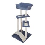 Drapak dla kota MAKSPOL nr 18 plus z leżanką różne kolory 50x50x105cm