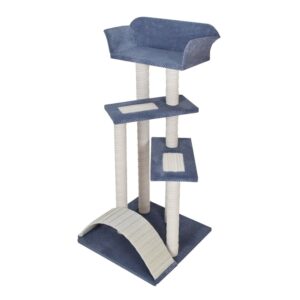 Drapak dla kota MAKSPOL nr 18 plus z leżanką różne kolory 50x50x105cm