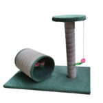 Drapak dla kota MAKSPOL nr 22 z tunelem różne kolory 30x60x47cm