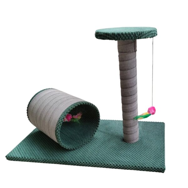 Drapak dla kota MAKSPOL nr 22 z tunelem różne kolory 30x60x47cm