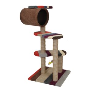 Drapak dla kota MAKSPOL nr 5 mini mix różne kolory 40x40x85cm