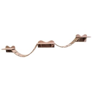 Drapak dla kota MAKSPOL schody na ścianę różne kolory 30x325x30cm