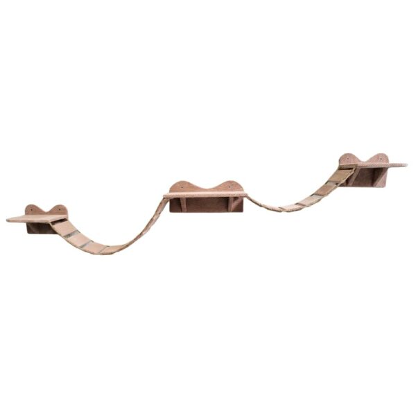 Drapak dla kota MAKSPOL schody na ścianę różne kolory 30x325x30cm