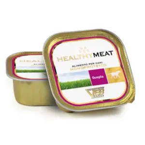 Karma dla psa HEALTHY mono przepiórka tacka 150g