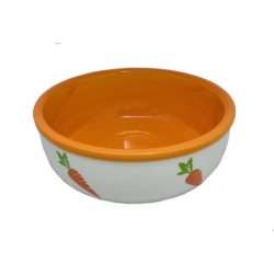 Miska ceramiczna YARRO marchewka 10.5x4cm