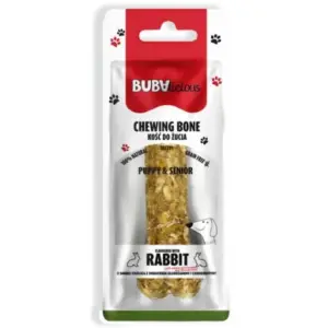 Przysmaki dla psa BUBA królik z glukozaminą i chondroityny puppy senior 17cm