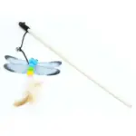 Zabawka dla kota BUBA wędka z ważką 40cm