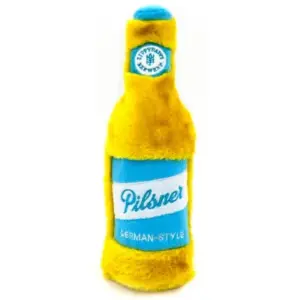 Zabawka dla psa BUBA pluszowa trzaskająca butelka pilsner 28x7x7cm