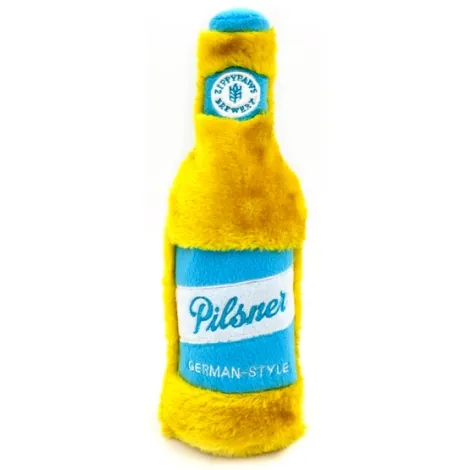 Zabawka dla psa BUBA pluszowa trzaskająca butelka pilsner 28x7x7cm Zabawka dla psa BUBA pluszowa trzaskająca butelka pilsner 28x7x7cm
