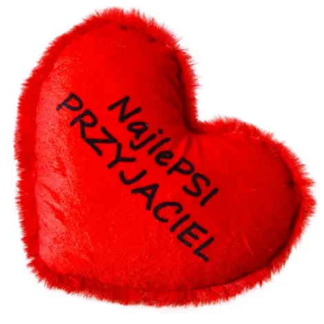 Zabawka dla psa BUBA pluszowe serce najlepsi przyjaciel 13x11x4cm Zabawka dla psa BUBA pluszowe serce najlepsi przyjaciel 13x11x4cm