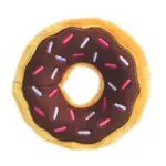 Zabawka dla psa BUBA pluszowy donut mini czekoladowy 13x13x3cm