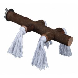 Zabawka dla ptaków TRIXIE żerdź ze sznurkami 25cm