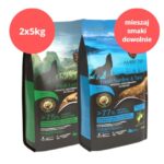 Zestaw karmy dla psa AMBROSIA Mediterranean 2 x 5 kg - różne smaki