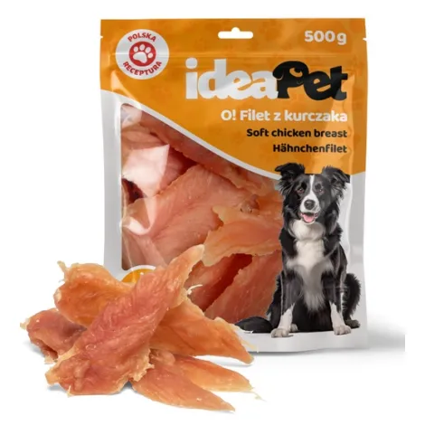Przysmaki dla psa IDEAPET fillet z kurczaka 500g Przysmaki dla psa IDEAPET filet z kurczaka 500g