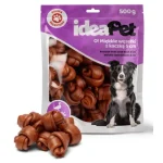 Przysmaki dla psa IDEAPET miękkie węzełki z kaczką 5cm 500g