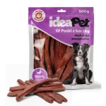 Przysmaki dla psa IDEAPET paski z kaczki 500g