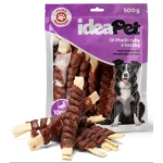 Przysmaki dla psa IDEAPET płatki rybne z kaczki 500g