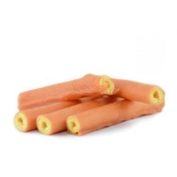 Przysmaki dla psa IDEAPET rurki ryżowe z królika 500g