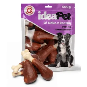 Przysmaki dla psa IDEAPET udko z kaczki 500g