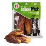 Przysmaki dla psa IDEAPET uszka królicze z kaczką 500g
