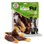 Przysmaki dla psa IDEAPET uszka królicze z wołowiną 500g
