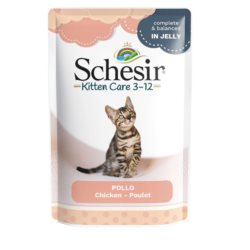 Karma dla kota SCHESIR kitten kurczak w galaretce 85g